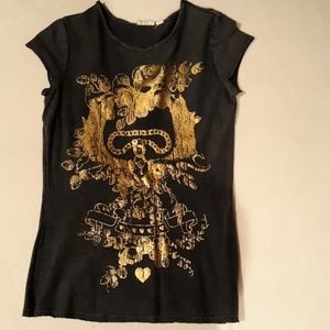 Express distressed T medium